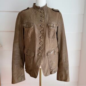 Gap Edition Leather Jacket 4 Pocket size L